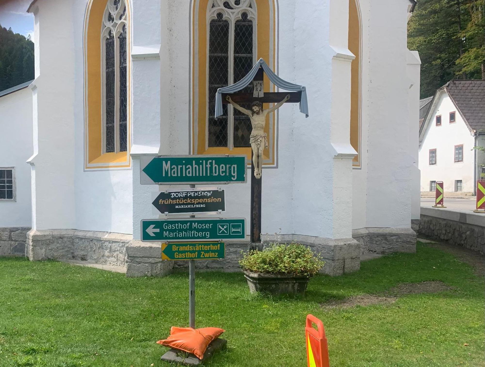 Dorfpension Mariahilfberg Gutenstein المظهر الخارجي الصورة
